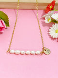 Pearl Necklace for Granddaughter Daughter Gift, N6357