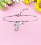 Otter Charm Bracelet in Silver, N6394B