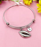 Lips Charm Bracelet in Silver, N6397