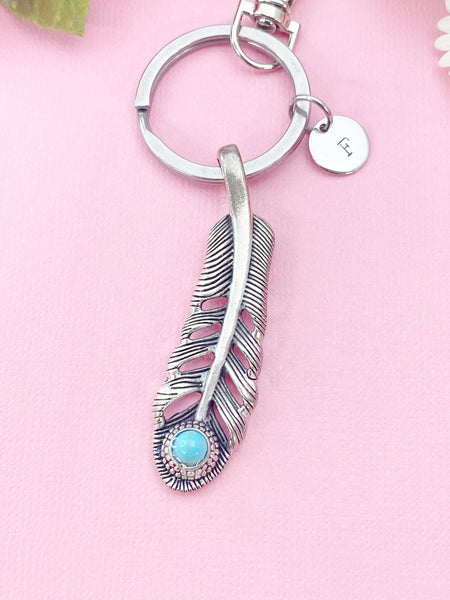 Feather Charm Keychain, N6421K