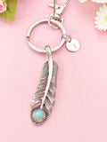 Feather Charm Keychain, N6421K