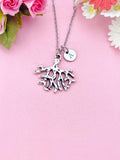 Coral Charm Necklace, N6423