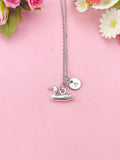 Goose Charm Necklace, Bird Duck, N6424
