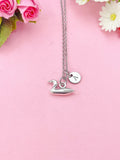 Goose Charm Necklace, Bird Duck, N6424