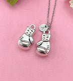 Boxing Gloves Charm Necklace, N6424