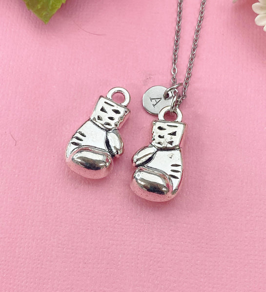 Boxing Gloves Charm Necklace, N6424
