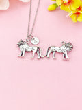 Lion Charm Necklace, N6432