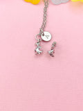 Tiny Duckling Charm Necklace, N6449
