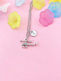 Helicopter Charm Necklace, N6452N