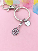 Tennis Racquet Charm Keychain, Racket, N6455