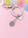 Tennis Racquet Charm Keychain, Racket, N6455