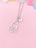 Rocket Charm Necklace, N6456