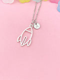 Rocket Charm Necklace, N6456