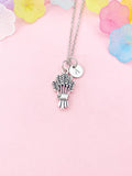 Ear of Wheat Charm Necklace, N6458