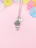 Ear of Wheat Charm Necklace, N6458