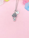Ear of Wheat Charm Necklace, N6458