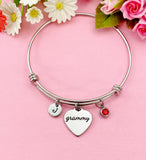 Grammy Heart Bracelet,  Grammy Jewelry, Best Christmas Gifts for Grammy, D122