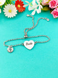 Silver Bride Bracelet, Wedding Gift, D581S