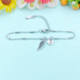 Guardian Angel Wing Charm Bracelet Sympathy Gift & Everyday Reminder, N1547C