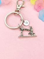 Anchor Charm Keychain, Nautical Ocean Jewelry Strength Stability Gift, N6463