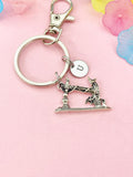 Anchor Charm Keychain, Nautical Ocean Jewelry Strength Stability Gift, N6463