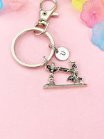 Anchor Charm Keychain, Nautical Ocean Jewelry Strength Stability Gift, N6463