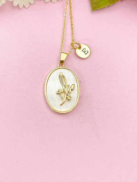 Snowdrop January Flower Necklace Birthday Gifts, Personalized Gifts, N4883