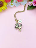 Gold Unicorn Charm Necklace – Magical Jewelry Gift for Girls & Women, N499