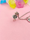 Barbecue Grill Charm Necklace – Chef Cook  Jewelry for BBQ Lovers, N6470