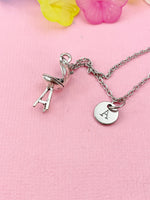Barbecue Grill Charm Necklace – Chef Cook  Jewelry for BBQ Lovers, N6470