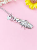 Grasshopper Charm Necklace– Insect Charm for Nature Lovers, N6473N