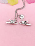 Chainsaw Charm Necklace – Funny Gift for Tree Cutters & Horror Lovers, N6482