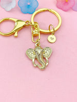 Elephant Charm Keychain – Strength Wisdom Gift for Animal Lovers, N6486