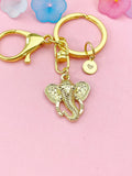 Elephant Charm Keychain – Strength Wisdom Gift for Animal Lovers, N6486