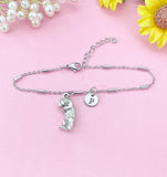 Otter Charm Bracelet in Silver, N6394B