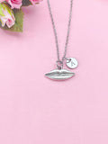Mouth Silver Charm Necklace, N6398N