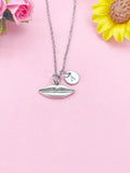 Mouth Silver Charm Necklace, N6398N