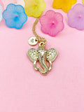 Elephant Charm Necklace, Career Milestone Jewelry, N6486A
