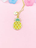 Pineapple Charm Necklace – Confidence Leadership Gift for Career Growth, Promotion, New Job, N6487