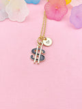 Dollar Symbol Charm Necklace – Ambition, Success & Financial Confidence Gift, N6491