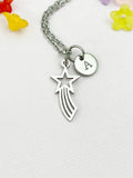 Shooting Star Charm Necklace, N6495