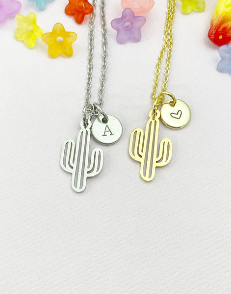 Cactus Charm Necklace, N6497