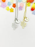Cactus Charm Necklace, N6497