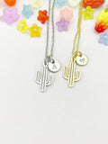 Cactus Charm Necklace, N6497