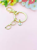 Gold Eyeglasses Charm Keychain, Ophthalmologist Gifts, Reading Glasses Keychain, Vision Gift, Optometry Gift, N1413G