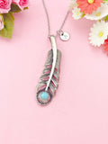 Feather Charm Necklace, N6421