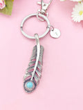 Feather Charm Keychain, N6421K
