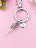Conch Shell Charm Keychain, N6422