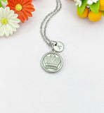 Crown Cross Charm Necklace – Symbolic Gift of Love, Strength & Connection – Silver Pendant Jewelry, N6503A