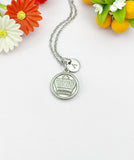 Crown Cross Charm Necklace – Symbolic Gift of Love, Strength & Connection – Silver Pendant Jewelry, N6503A